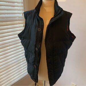 Abercrombie & Fitch Black Summit Rock Black Vest